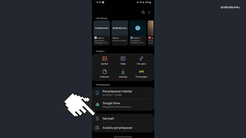 Cara Mengembalikan File di HP Samsung by Androbuntu 1