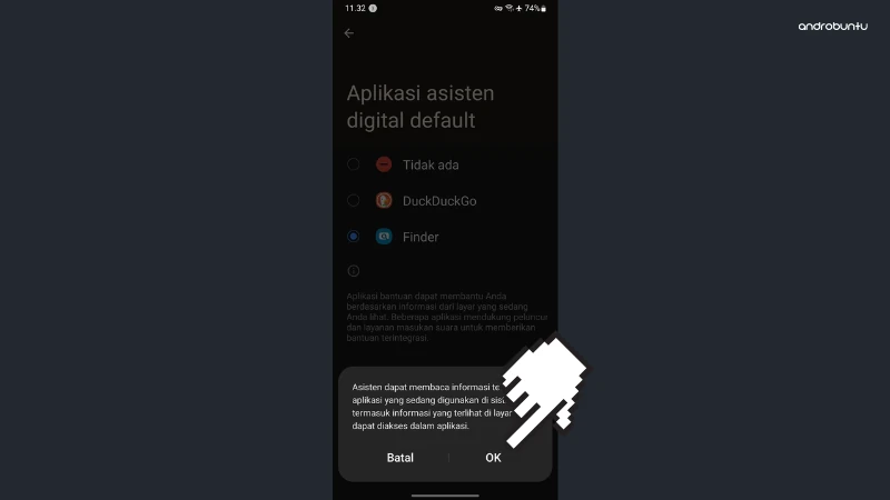Cara Mengganti Asisten Digital Default di HP Samsung by Androbuntu 6