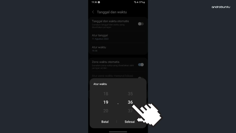 Cara Mengganti Jam dan Tanggal di HP Samsung by Androbuntu 4