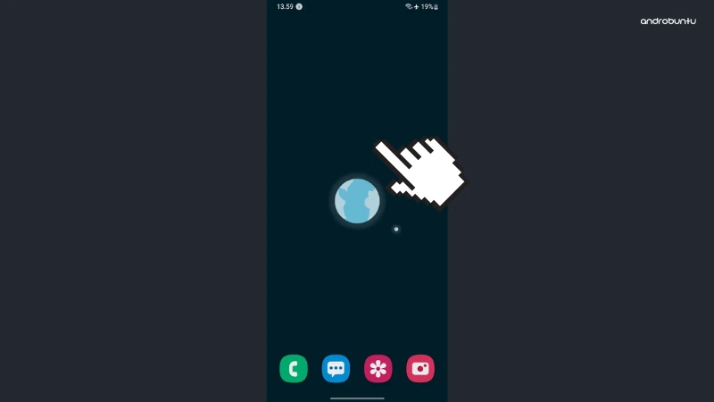 Cara Mengganti Wallpaper di HP Samsung by Androbuntu 1
