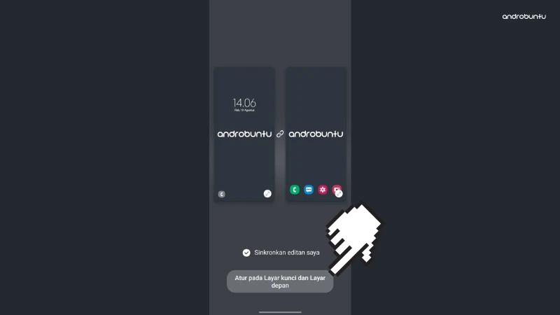 Cara Mengganti Wallpaper di HP Samsung by Androbuntu 13
