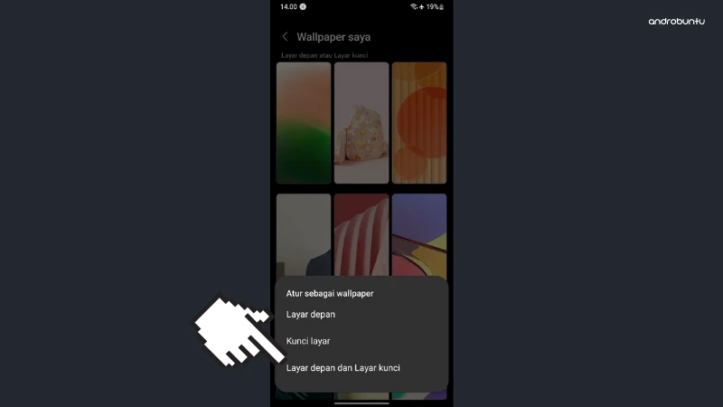 Cara Mengganti Wallpaper di HP Samsung by Androbuntu 5