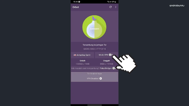 Cara Menggunakan Orbot di Android by Androbuntu 3