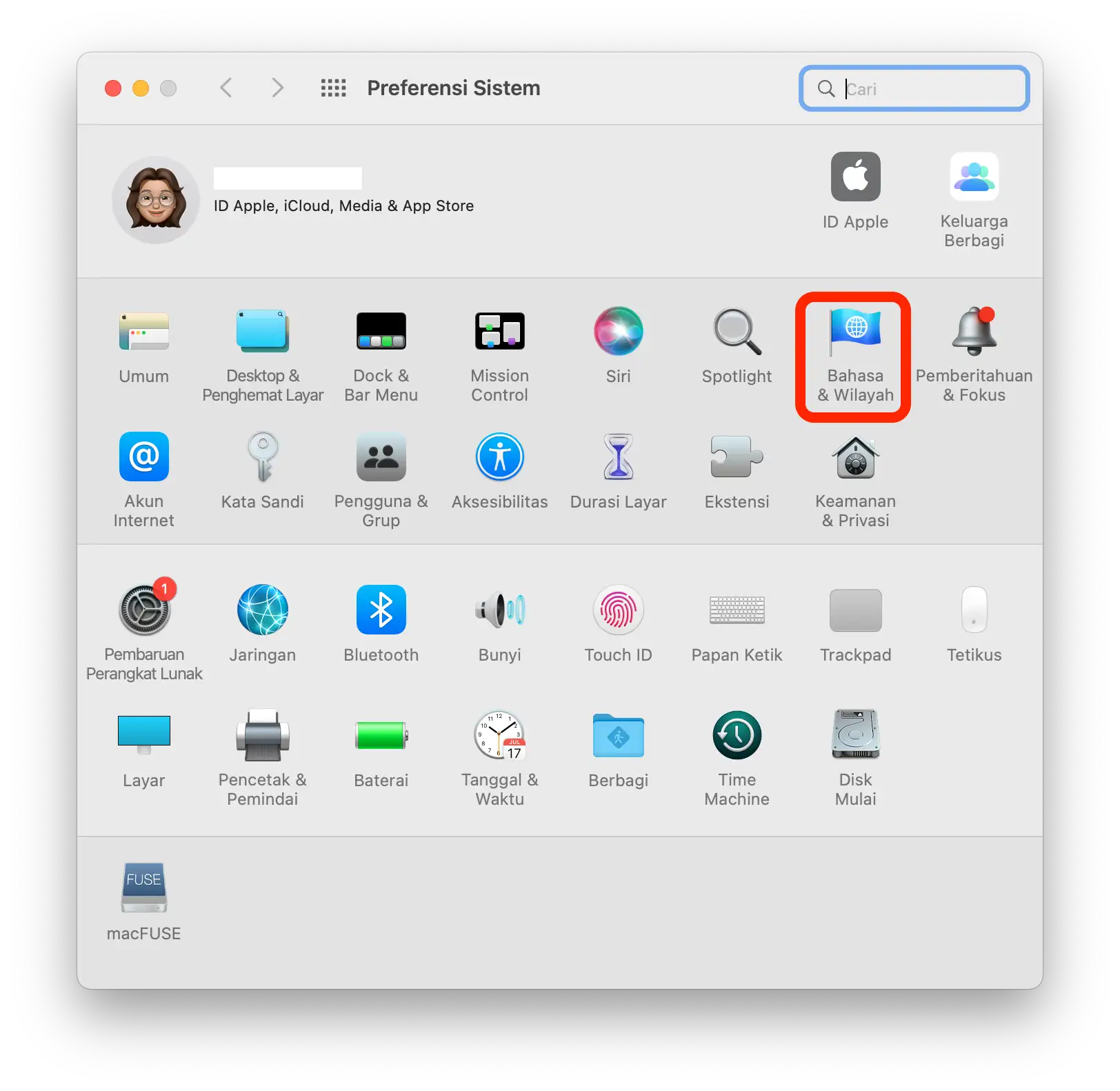Cara Mengubah Bahasa Macbook by Androbuntu 2