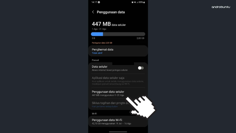 Cara Menonaktifkan Akses Internet untuk Aplikasi Tertentu di Android by Androbuntu 3