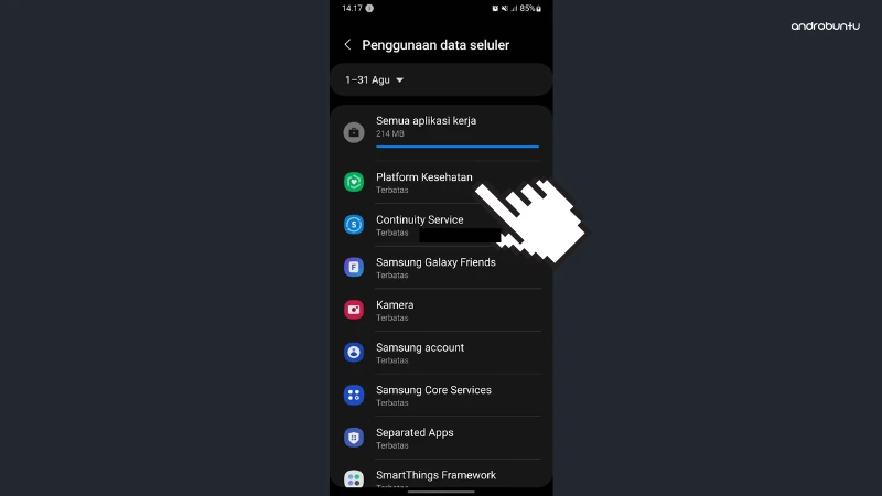 Cara Menonaktifkan Akses Internet untuk Aplikasi Tertentu di Android by Androbuntu 4