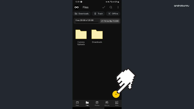 Cara Upload File ke Yandex Disk by Androbuntu 1