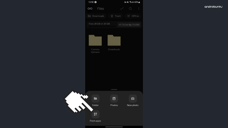 Cara Upload File ke Yandex Disk by Androbuntu 2