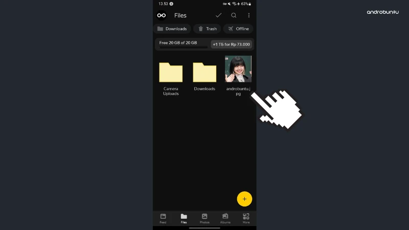 Cara Upload File ke Yandex Disk by Androbuntu 5