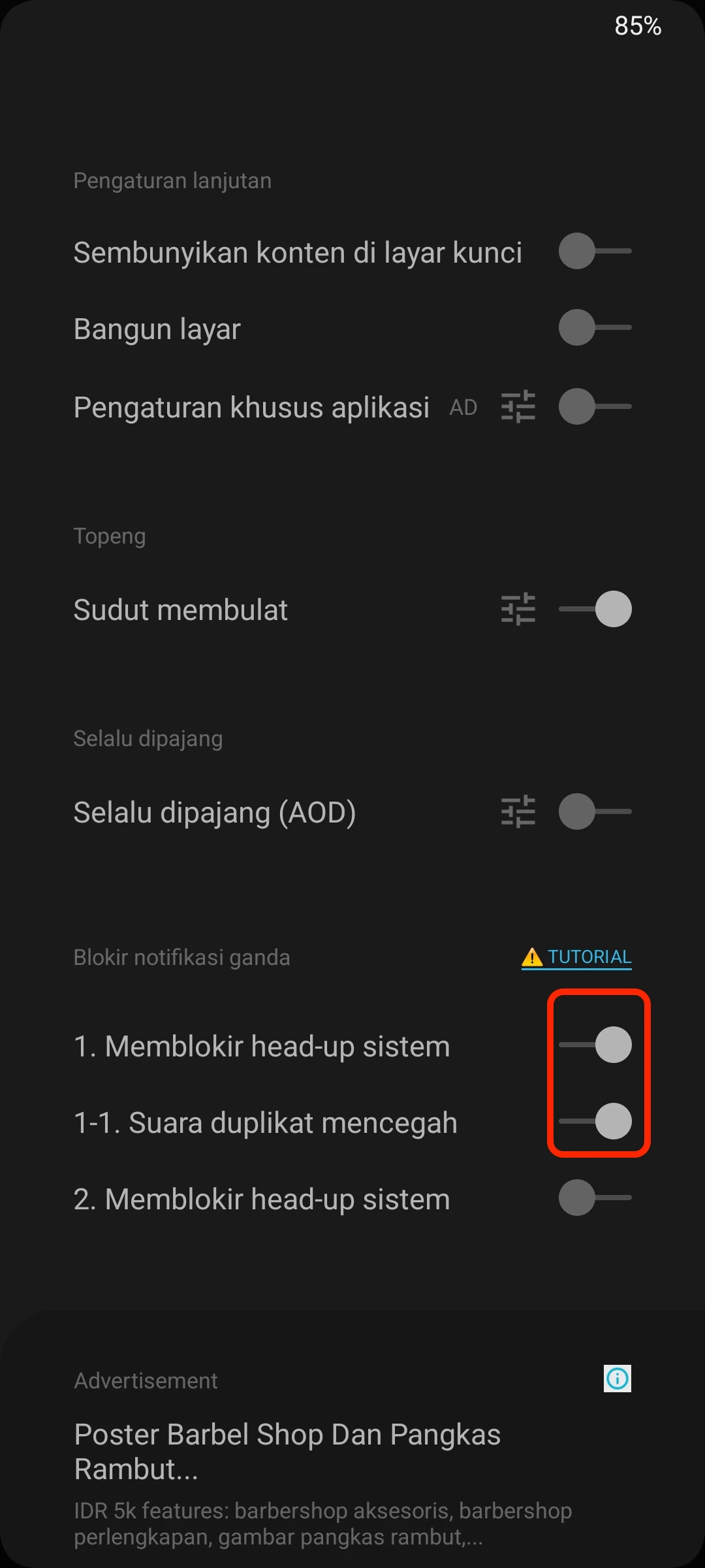 Cara Menggunakan Dynamic Island di Android by Androbuntu 1
