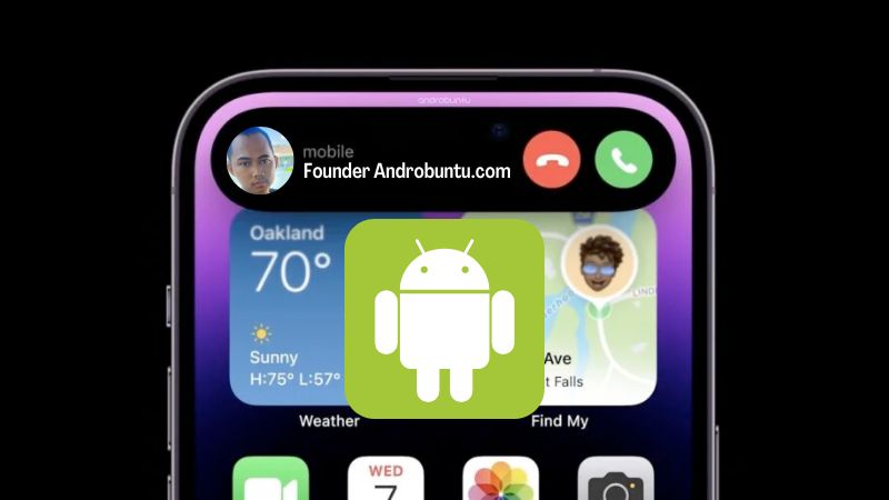 Cara Menggunakan Dynamic Island di Android by Androbuntu