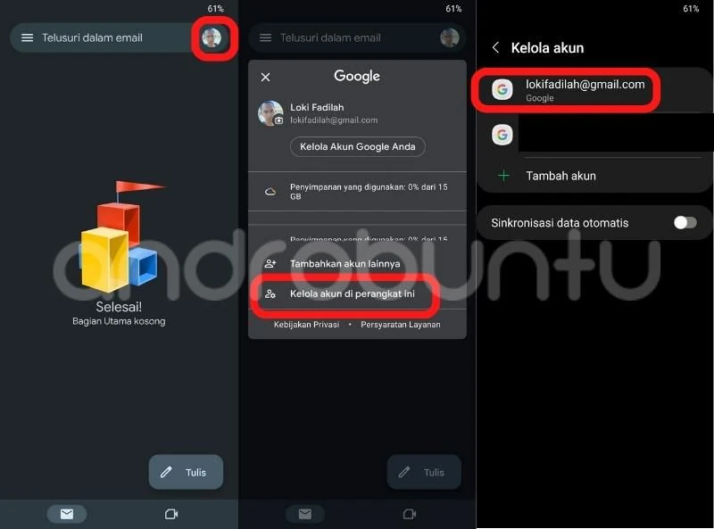 Cara Menghapus Akun Gmail di HP OPPO by Androbuntu 1