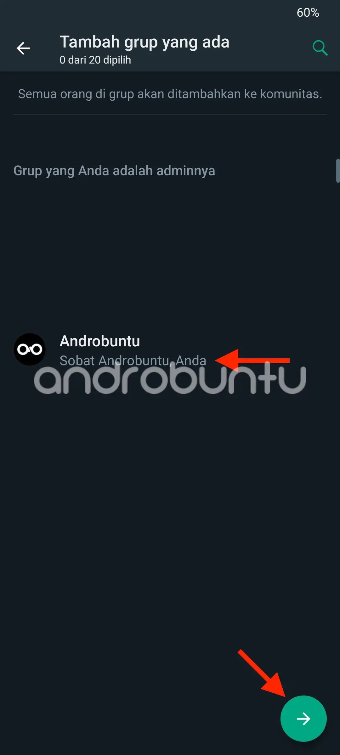 Cara Membuat Komunitas di WhatsApp by Androbuntu 4