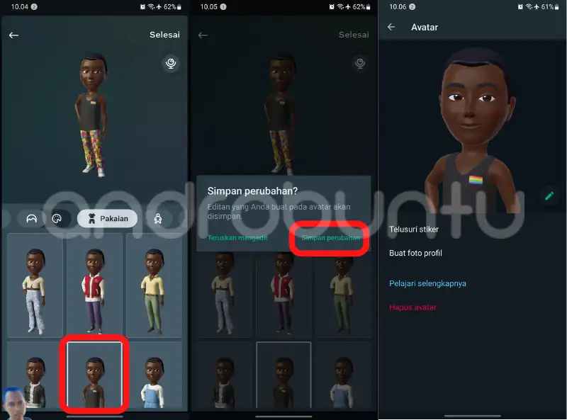 Cara Membuat Avatar di WhatsApp by Androbuntu 3