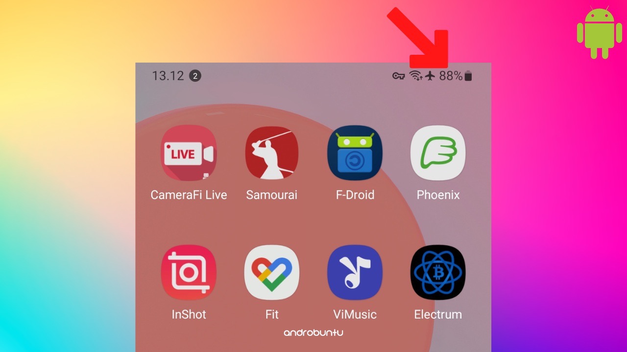 Cara Menampilkan Persentase Baterai di HP Samsung by Androbuntu