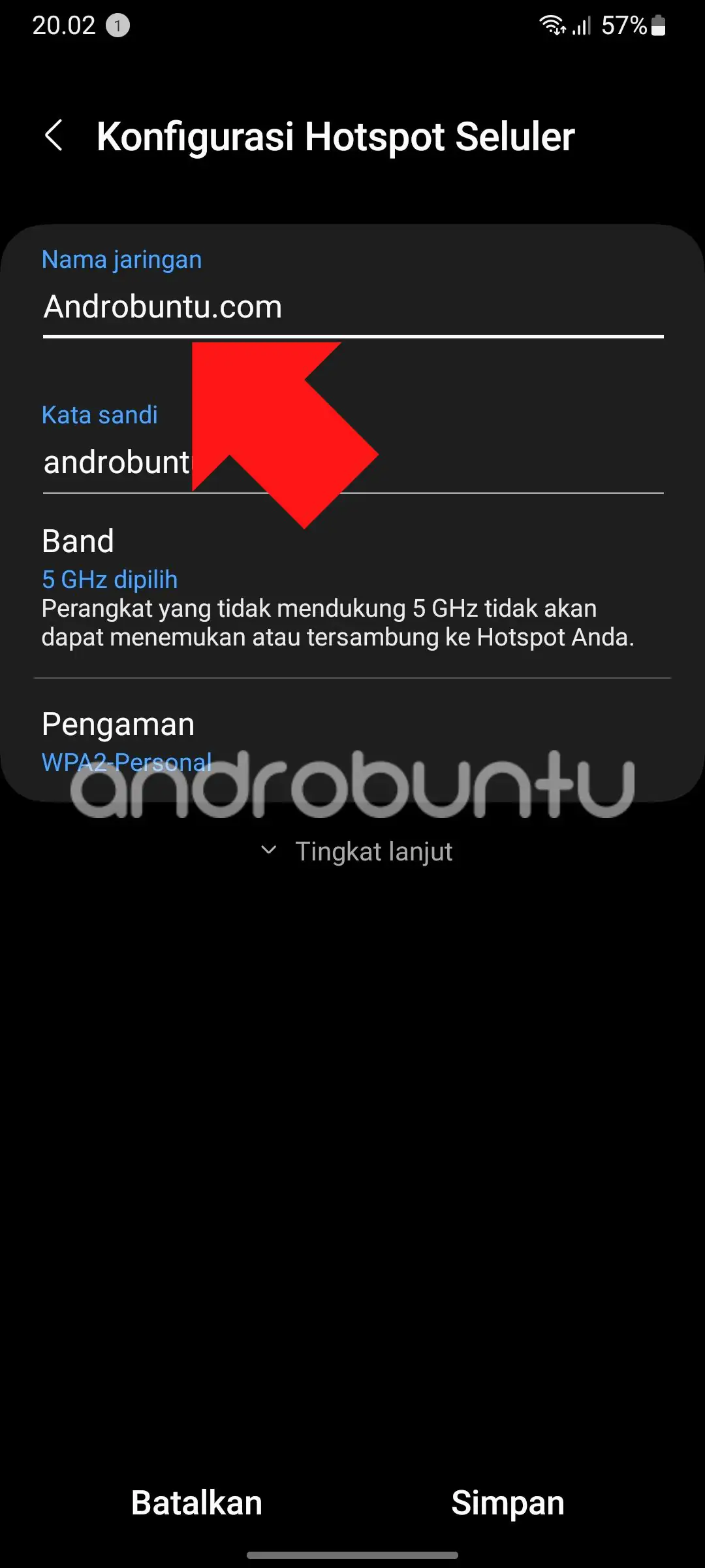 Cara Mengganti Nama Hotspot di HP Android by Androbuntu 5
