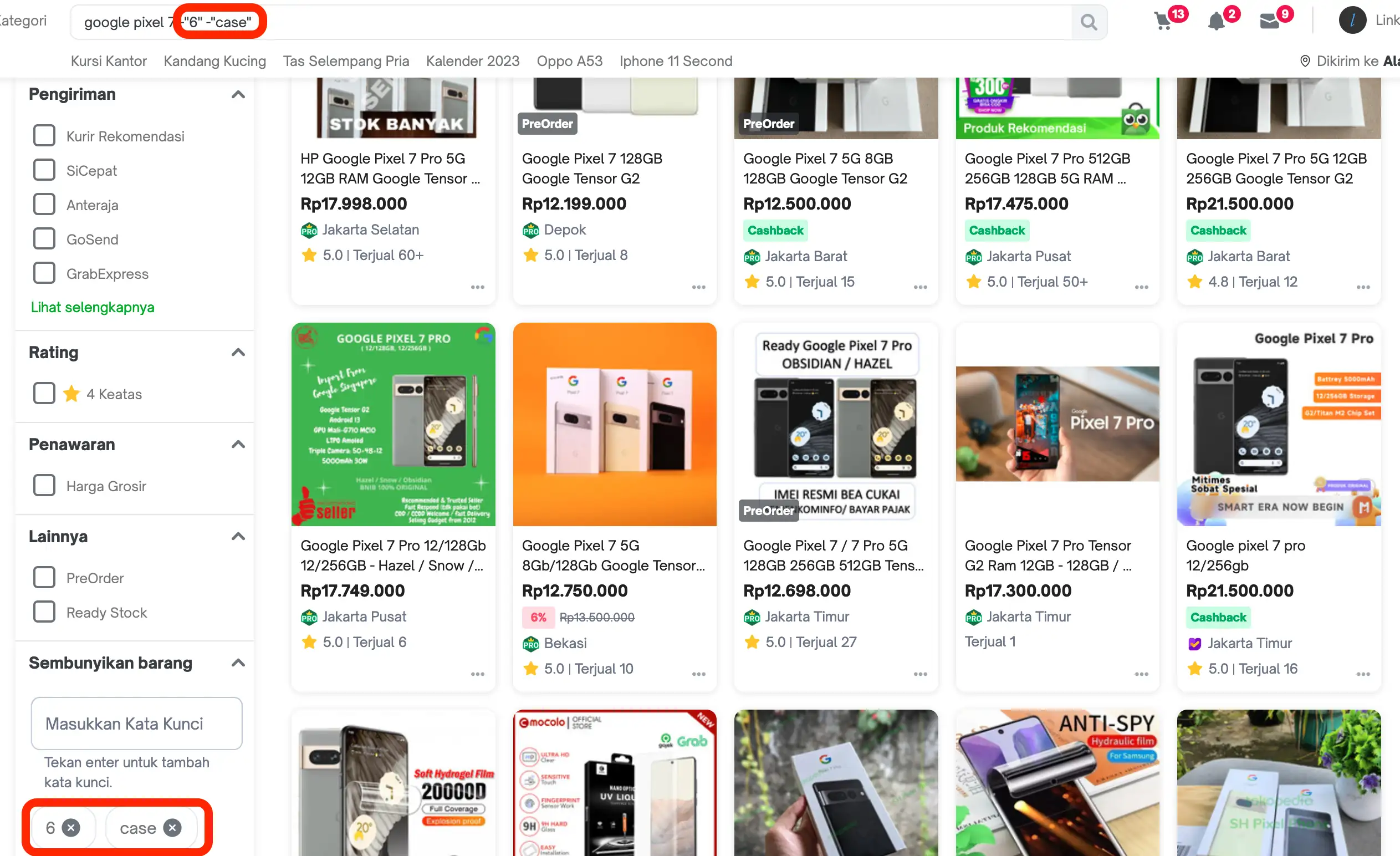 Cara Mencari Barang dengan Lebih Akurat di Tokopedia by Androbuntu 3
