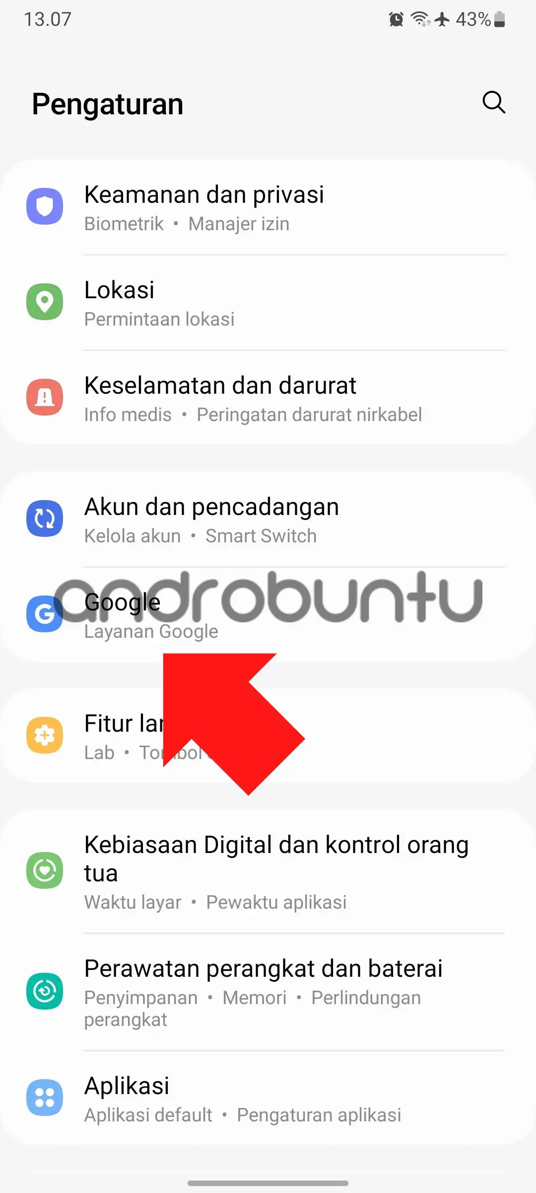 Cara Mengganti Nomor HP di Akun Google by Androbuntu 1