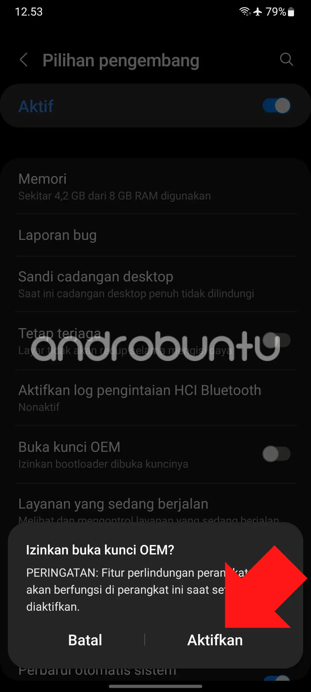 Cara Unlock Bootloader HP Samsung by Androbuntu 4