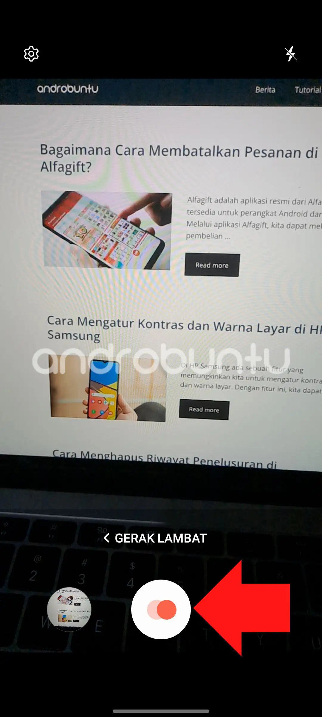 Cara merekam Video Slow Motion di HP Samsung by Androbuntu 3