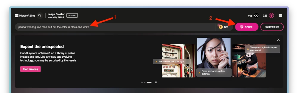 Cara Menggunakan Bing Image Creator 1