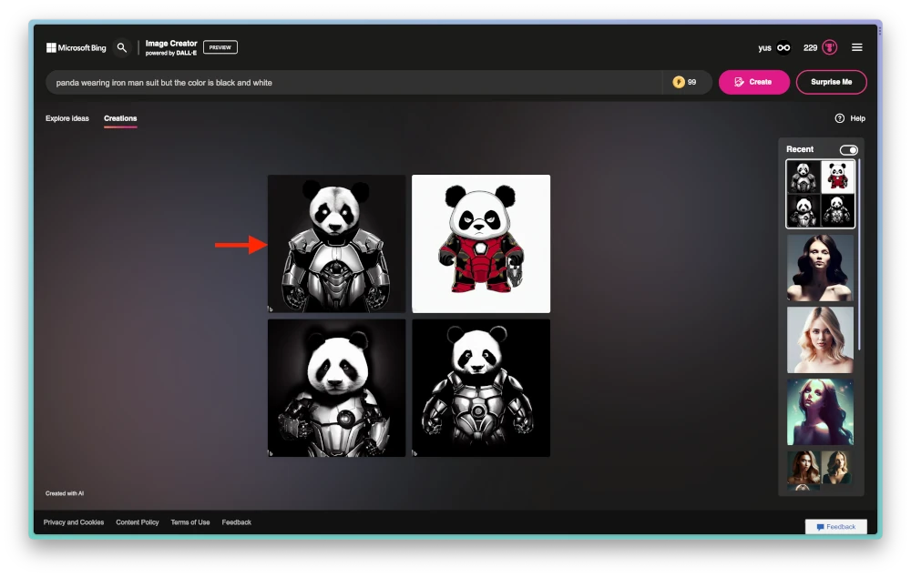 Cara Menggunakan Bing Image Creator 3