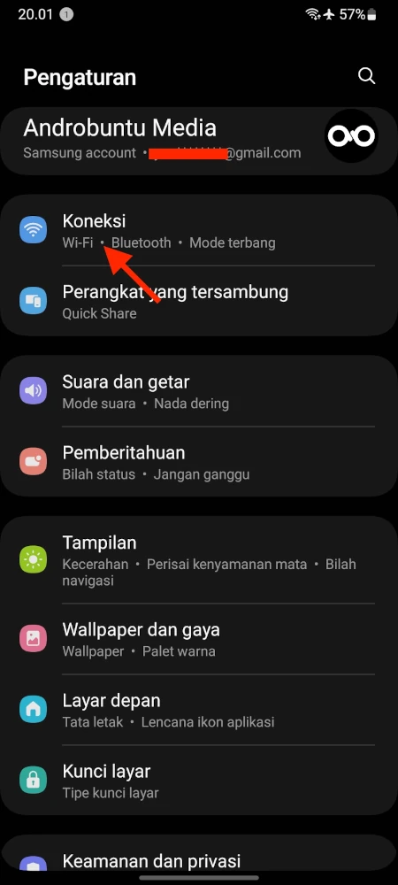 Ganti Nama Hotspot di Samsung 1