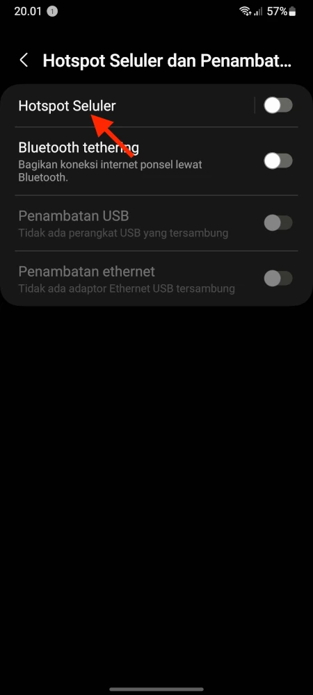 Ganti Nama Hotspot di Samsung 3