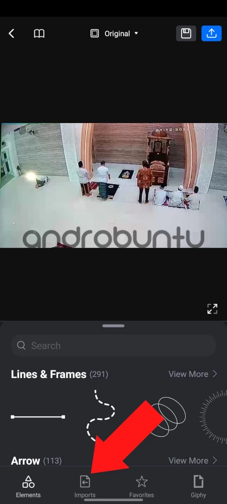 Cara Menambahkan Watermark di Video di VN 13