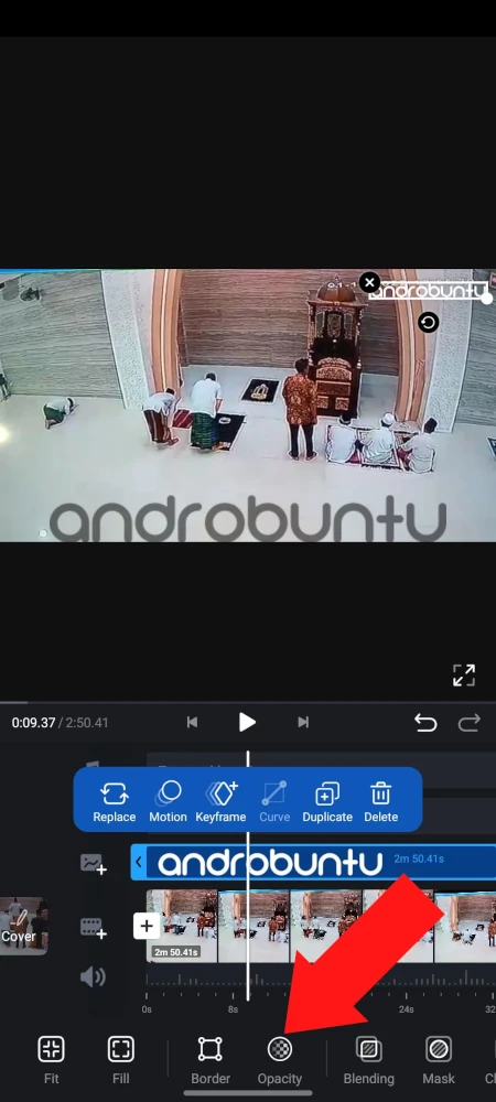 Cara Menambahkan Watermark di Video di VN 19