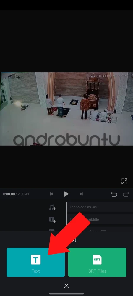 Cara Menambahkan Watermark di Video di VN 5
