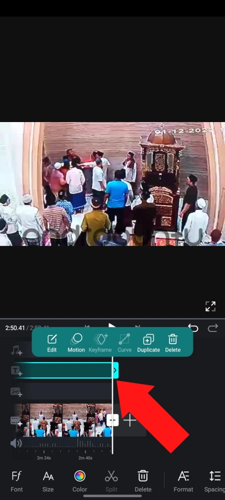 Cara Menambahkan Watermark di Video di VN 8