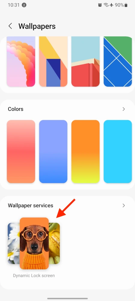 Cara Mengganti Wallpaper Layar Kunci Secara Otomatis di HP Samsung 4