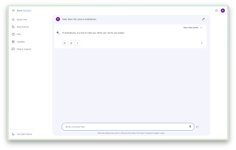 Cara Menggunakan Google Bard 2