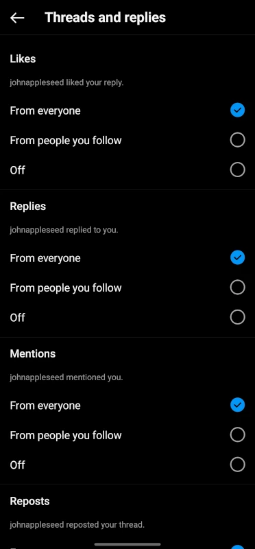 Cara Mengatur Notifikasi Threads 4