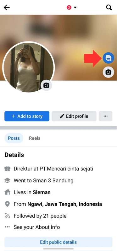 Cara Membagikan Avatar di Facebook 1