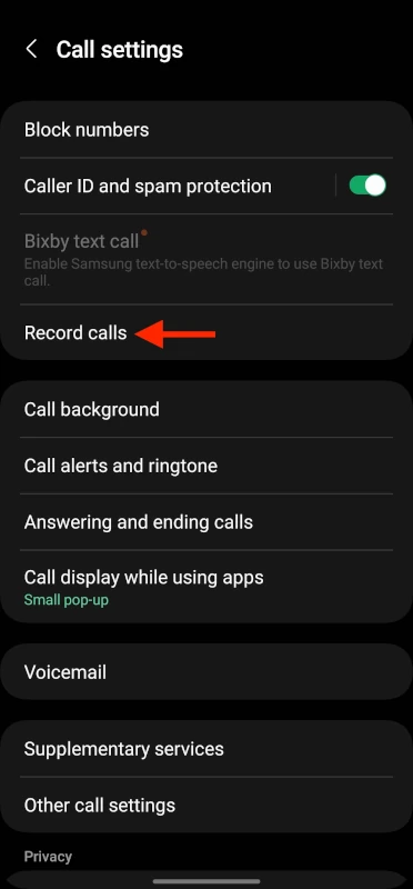 Cara Merekam Panggilan Telepon di HP Samsung 2