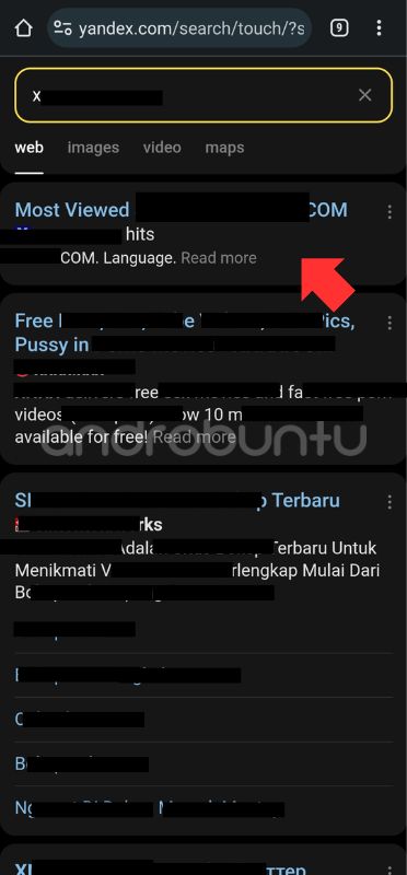 Cara Mengatasi Yandex Muncul "Pencarian aman aktif"