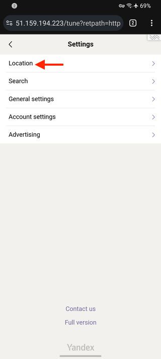 Cara Mengatasi Tidak Bisa Ganti Lokasi di Yandex 3