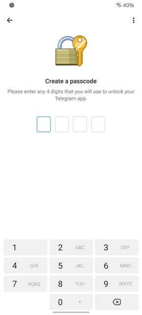 Cara Mengunci Telegram d