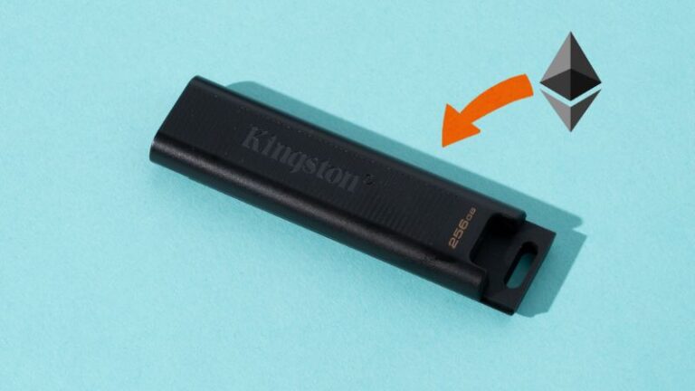 Cara Menyimpan Ethereum di Flashdisk