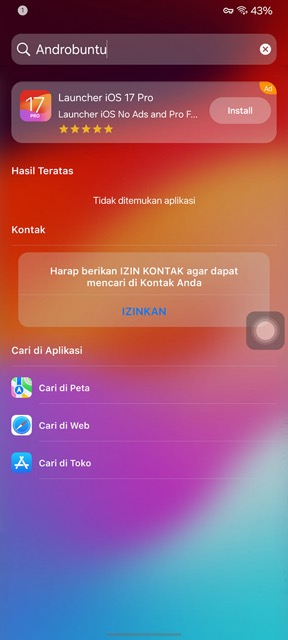 Android Jadi iPhone 3