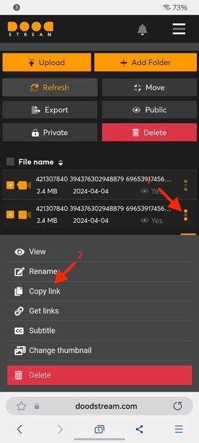 Cara Mendapatkan Uang dari Doodstream 9