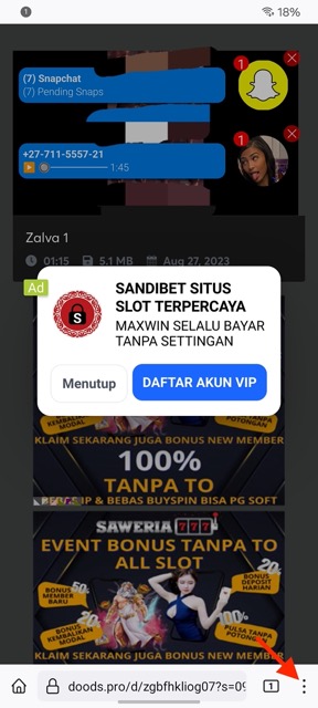Cara Menghilangkan Iklan Doodstream 1