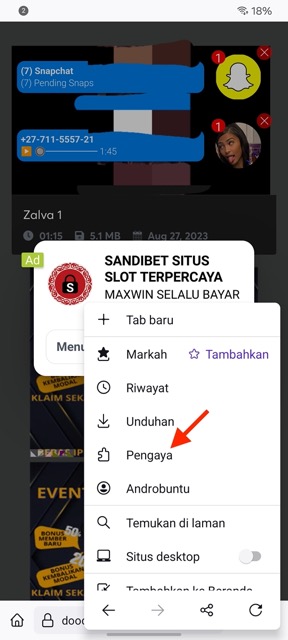 Cara Menghilangkan Iklan Doodstream 2