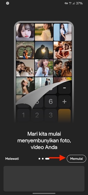 Cara Menyembunyikan Foto di Kalkulator 2