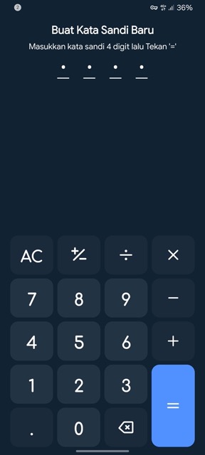 Cara Menyembunyikan Foto di Kalkulator 3