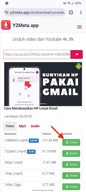 Cara Download Video di Google Chrome 2