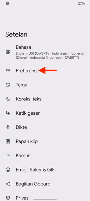 Cara Menampilkan Angka Gboard 1