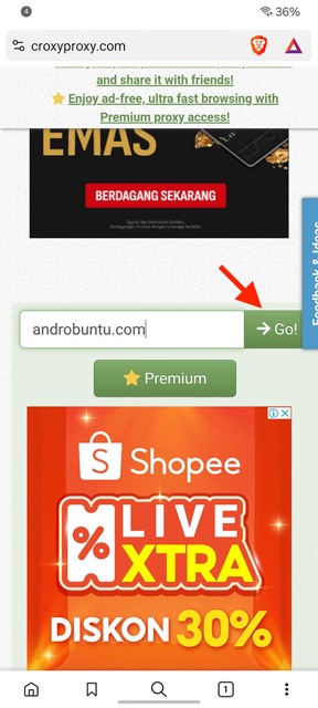 Cara Mengunjungi Situs Diblokir di Brave 1